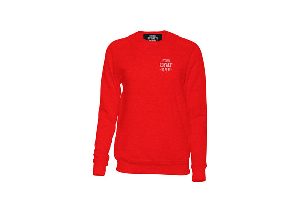 Art Of The Samurai Crewneck Sweatshirt - Red